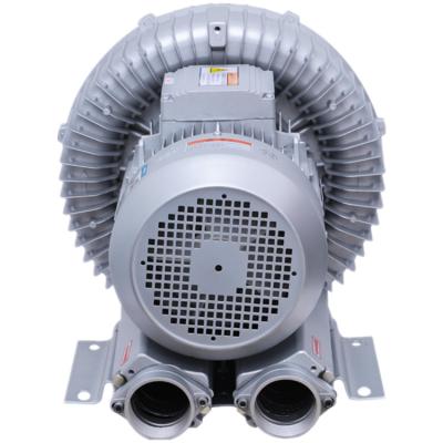 China Leaves 2.2kw Single Stage High Pressure Industrial Air Ring Cleaning Blower 3hp for sale