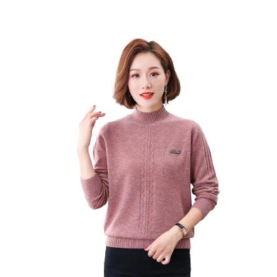 China Newest Anti-Wrinkle Designs For Sale At Low Prices Crewneck Women Sweater / Knits for sale