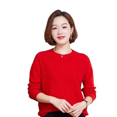 China high quality Anti-wrinkle low price promotion school sweater autumn pattern Sweater For Lady for sale