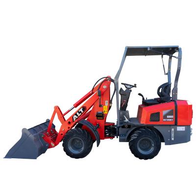 China Building Material Stores AOLITE 606C Construction Equipment Mini Wheel Loader Front End Loader for sale