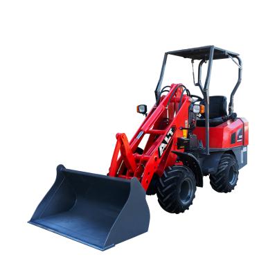 China Construction material stores AOLITE 606C 600kg diesel mini wheel loader front end loader with CE ceriticate for sale