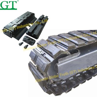 China High Quality Crawler Track Chain Machine OEM Excavator Bolt On Type Track Rubber Pad For Steel Track With Natural Rubber for sale