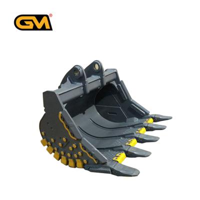 China Farms sell excavator rock bucket forPC200 PC220 PC240 PC300 CAT310 320 330 for sale