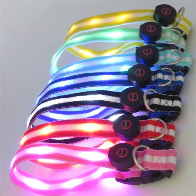 China LED dog collar, LED pet products for sale