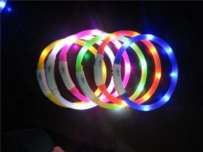 China LED necklace for dog, LED pet products for sale