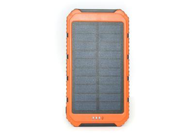 China Diseño elegante solar portátil de moda del banco 10000mah de la energía con la luz del LED en venta