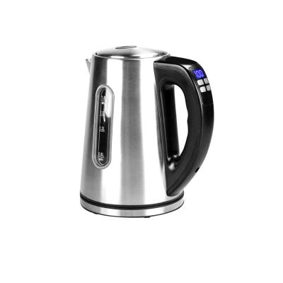 China KT2418 Rotating Base Hot Sales 360 Degree Adjustable Temperature Stainless Steel Kettle With LED Display for sale