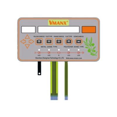 China Raincoat ; Long Lifespan Custom Vmanx Digital Printing Membrane Switch for sale