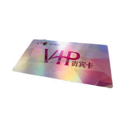 China Lightweight Luxury Transparent Plastic Custom Business / Decoration Business Card Logo PVC Name Card for sale