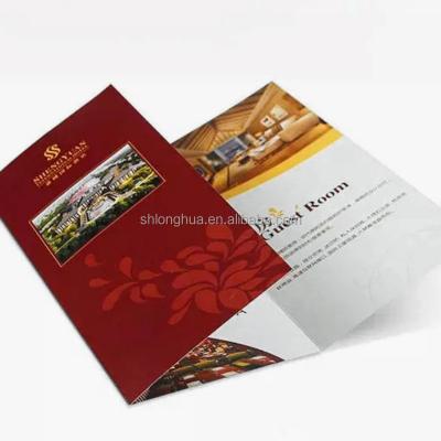 China Light Luxury Decoration Booklet Booklet Magazine Catalog Full Color Cheap Booklet Printing for sale