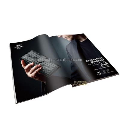 China Light Luxury Cheap Price Decoration Light Luxury A4 Paper Flyer Catalog Brochure Booklet Instruction Manual Bulk Printing Printing for sale