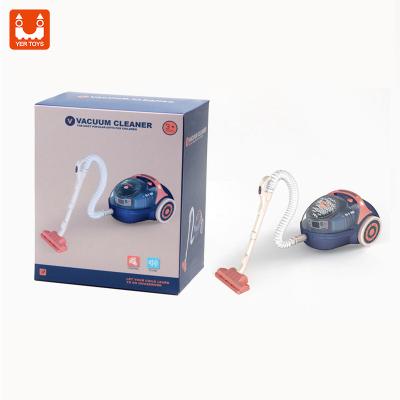 China Vacuum Cleaner Machine Children's Small Appliances Simulation Learning Toy Household Appliances Toy Kids Pretend Play Set With Lights And Sounds for sale