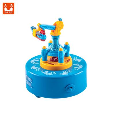 China Educational Baby Plays Toy Music Box Educational Hand Crank Music Box For Gift Roll Up Train Music Box for sale