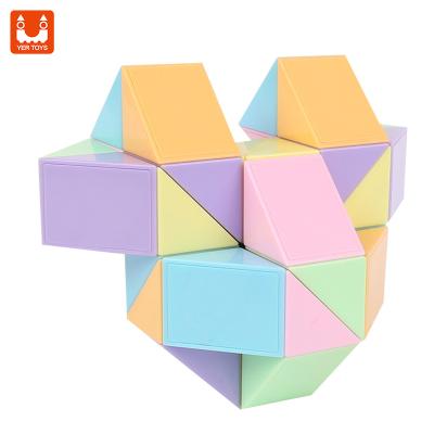 China Mini Finger Sensory Snake puzzle creation twist puzzles cube fidgety person toy gift for kids child for sale