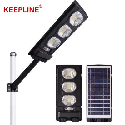 China Competitive Price Outdoor IP65 Waterproof Garden 100w 200w 300w Integrated All In One Solar Led Street Light for sale