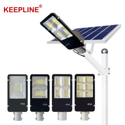 China Best Garden Price Ip65 Waterproof Outdoor Die Cast Aluminum 50w 100w 200w 300w Led Solar Street Light for sale