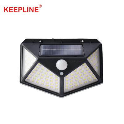 China Professional Garden Design Outdoor DC 6V IP65 Sensor 10w Waterproof ABS Led Solar Wall Light for sale