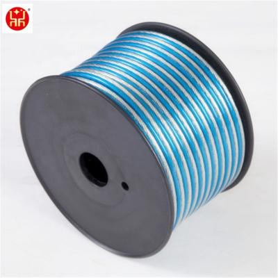 China Transparent Speaker Best 12 Gauge Speaker Wire / Speaker Coaxial Cable for sale