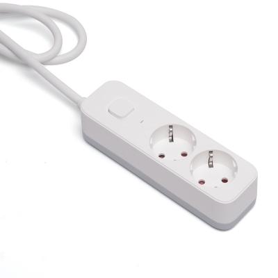 China Residential / Multipurpose European Electrical Extension Lead Socket Furniture Power Strip for sale