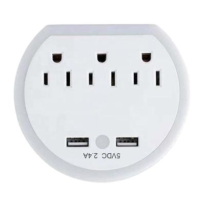 China Residential / Multi-Purpose Sale The Latest Design Of Circular Outlet Outlet With Power Outlet Panel for sale