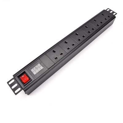 China Aluminum Alloy UK Outlet PDU Switch Remote Control Switch for sale