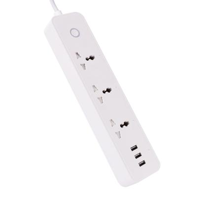 China Residential / General Purpose Wholesale Universal Wifi Power Outlets Smart Strip With USB for sale