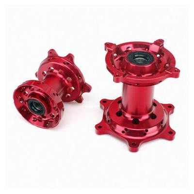 China Customized Color Aluminum Alloy Motorcycle Front And Rear Wheel Hub CNC Motorcycle Rim Hub for sale