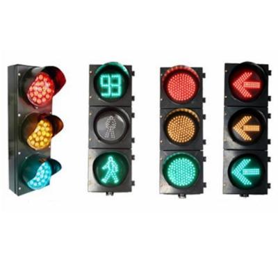 China PC Housing Hot Selling Programmable 200mm LED Indicator Traffic Light for sale