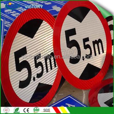 China Reflective Aluminum Plate Stickers Road Signage for sale