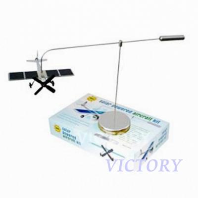 China Dynamic Solar Stainless Steel Aircraft Model for sale