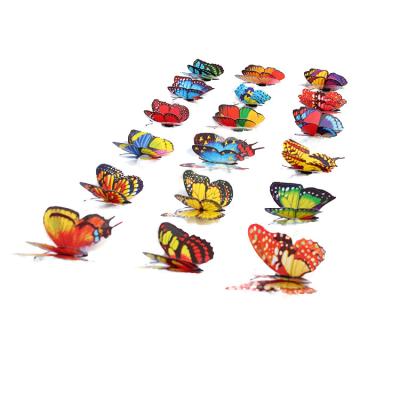 China 10CM Luminous Butterfly Children's Living Room Curtain Butterfly Wall Stickers Decoration Home Middle for sale