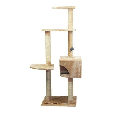 China Sustainable Sisal Cat Tree for sale