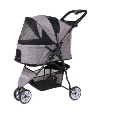 China Sustainable Foldable Pet Stroller for sale