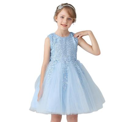 China Breathable Top Selling Guaranteed Quality Popular Hand Embroidered Birthday Prom Dress For Girls for sale