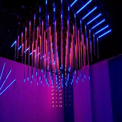 China 3D Multicolor Effect RGB Meteor 3D Tubes Light Up 50cm DMX Led Tube for sale