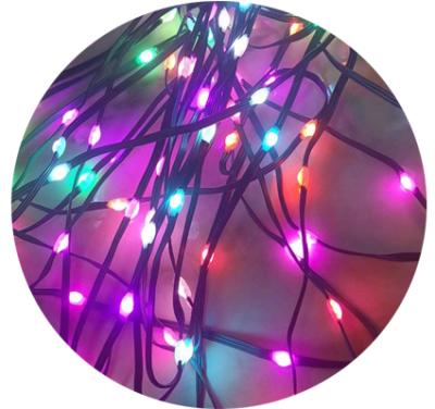 China String Lights IP67 DC5V RGB Party LED String Lights WS2811 LED Christmas String Light for sale