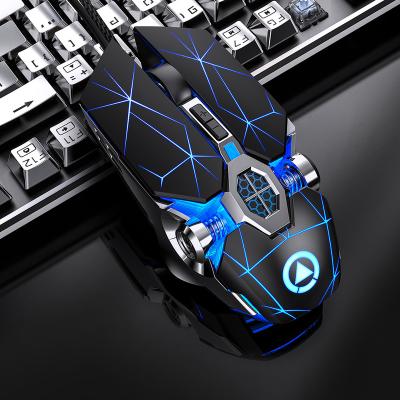 China Original 3D Optical Mice A7 Mouse 1600DPI LED 2.4G USB Wireless Backlit Optical Ergonomic Gaming Mouse For PC Laptop Gamer for sale