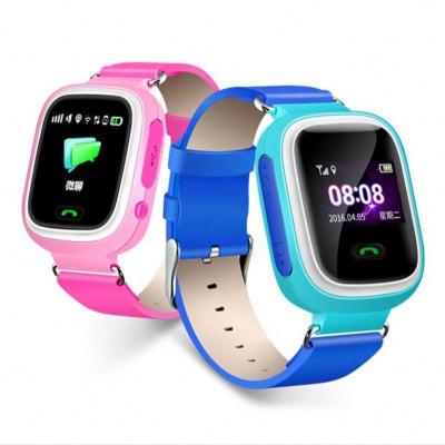 China Q90 Touch Screen Kids 2G Kids Smart Watch GPS And Call Reloj Inteligente Wifi Smart Watch Tracking For Kids Children Wristwatch Device for sale