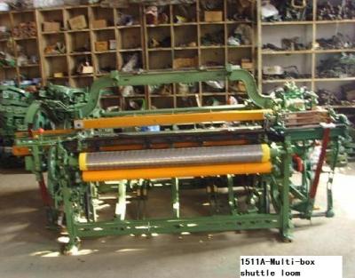 China Fabric Weaving 1511A - 1x4 Multi-box Shuttle Loom for sale