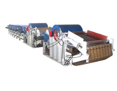 China Textile Cotton Floss Recycling Line for sale