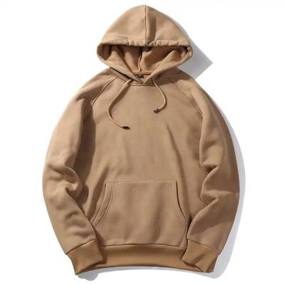 China Anti-wrinkle 100% Cotton 600gsm Men's Hoodies Sweatshirts Unisex Streetwear Pullover Custom Hoodies Embroidery Logo Blank Men Hoodies for sale