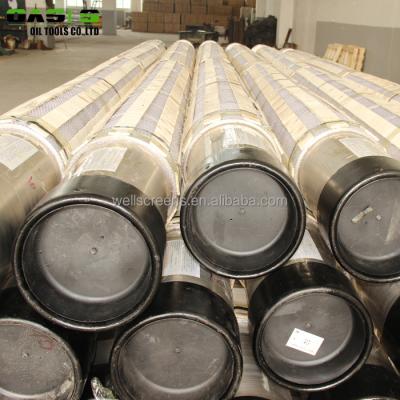 China energy & Johnson Mining Split Pipe Bottom Wedge Thread Casing Continuous Well Screens Pipe for sale