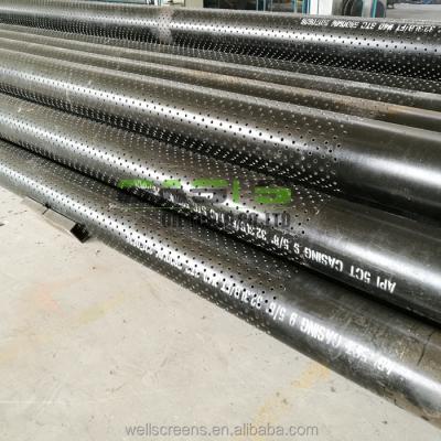 China Steel Casing Filters OASIS Drainage Perforated Filter Pipes With Long Service Life for sale