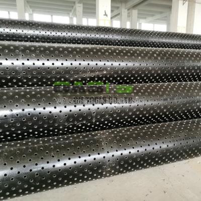 China High Quality API Liquid Filter 5CT Staggered Perforated Steel Pipe Casing Well For Water / Oil Well Drilling for sale