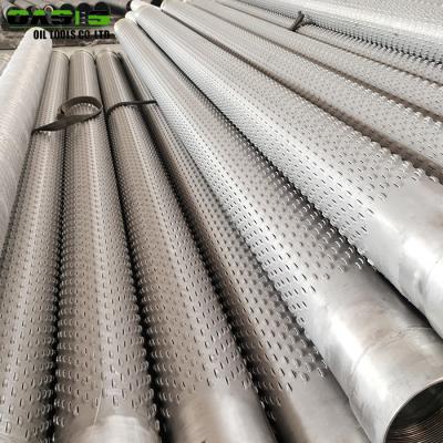 China Corrosion Resistance Stainless Steel Longitudinally Welded Bridge Slotted Well Screens for sale