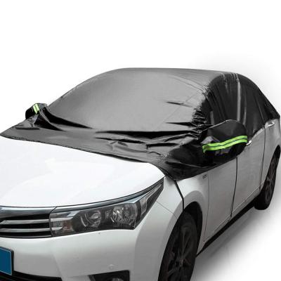 China High Quality UV Top Cover Sun Car Window Snow Protection Half Car Cover For Automobiles Car Windshield Snow Cover for sale