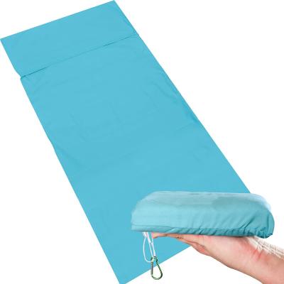 China Envelope Type Lightweight Sleeping Bag Liner Camping Sheet Travel Bed Bag Camp Bag Liners For Adults for sale