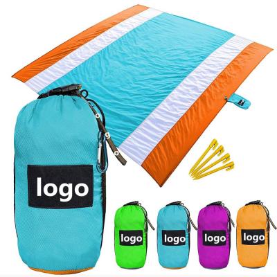 China Ultralight Beach Blanket Outdoor Sand Proof Picnic Mat For Travel, Camping, Hiking for sale