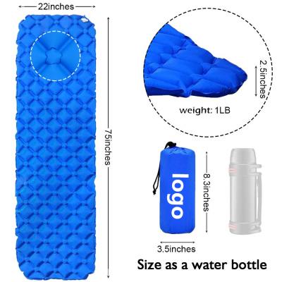 China Comfortable Feeling Camping Pad Sleeping Self Inflating Lightweight Sleeping Air Pad For Camping, Backpacking, Hiking, Fishing, Traveling for sale