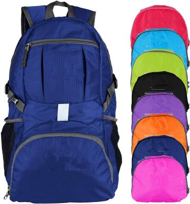 China Foldable 35L Packable Backpack / Lightweight Durable Hiking Backpack / Waterproof Daypack for sale